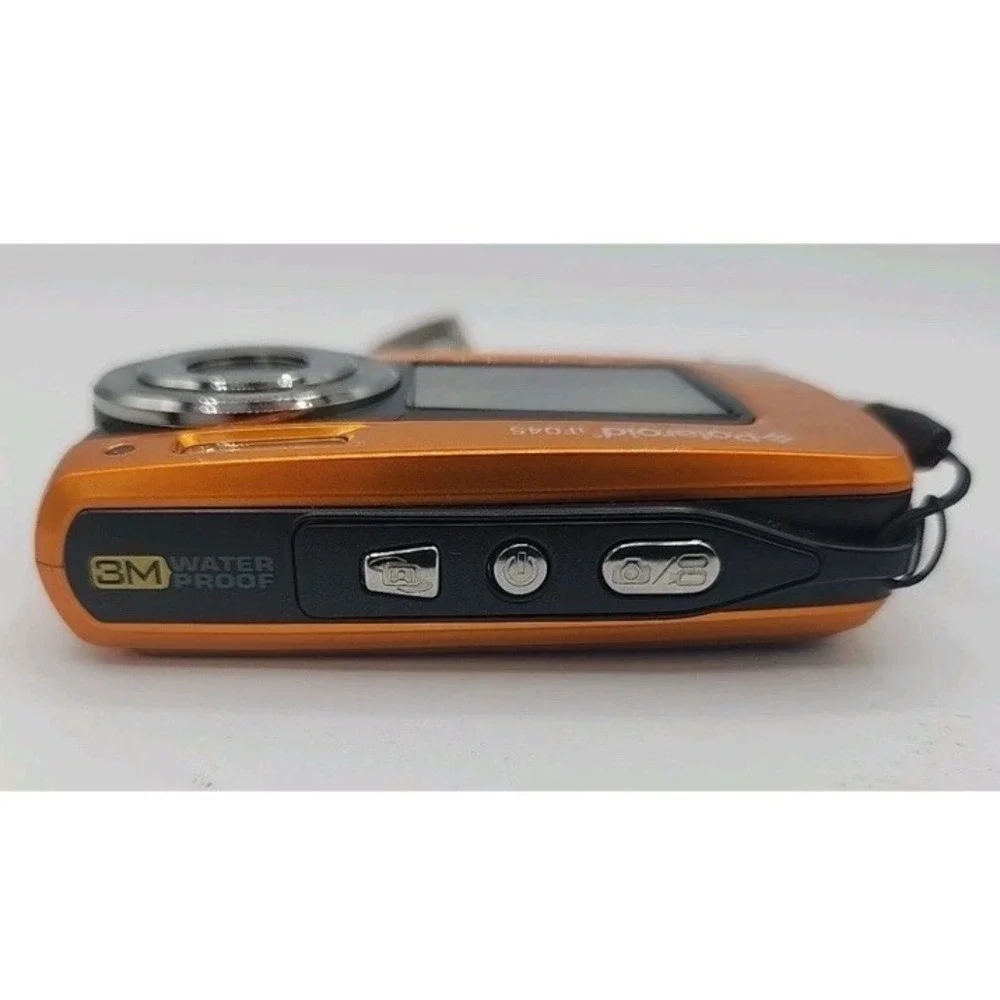 Polaroid iF045 Orange 14.0 MP/Dual Screen LCD Digital